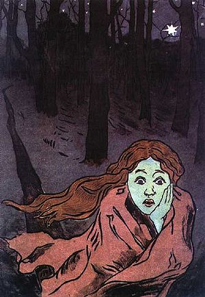 Maria Yakunchikova "Fear" 1893-95